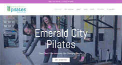 Desktop Screenshot of emeraldcitypilates.com